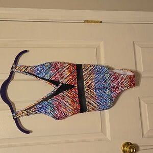 Venus One Piece Swimsuit, NWOT, Size 6..Pretty & colorful